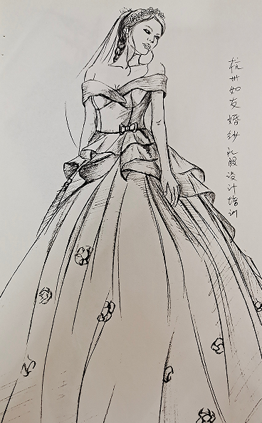 杭州婚纱礼服设计制版培训班4